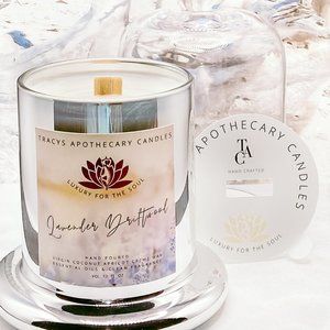 SOLD OUT - Luxury Cloche Candle - Lavender Driftwood